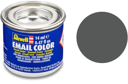 Revell Hobbyverf Enamel verf - #66 Olive Grey - Matt - RAL7010 - Enamel - Verf potje - 14 ml