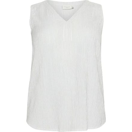 Mouwloze blouse voor dames KAFFE Curve KCAbby