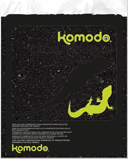 Komodo Caco Zand - Bodembedekking - 4 kg - Zwart