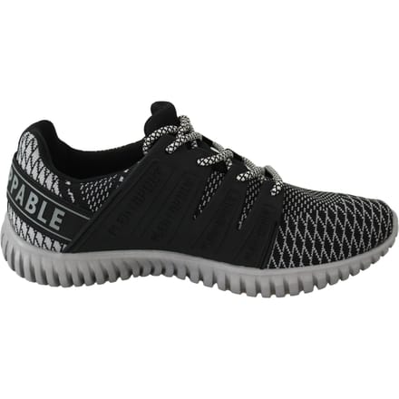 Plein Sport Heren Zwart Polyester Runner Mason Sneakers Schoenen