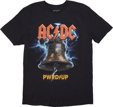 AC/DC - PWRD-UP In Rock We Trust Heren T-shirt - 3XL - Zwart