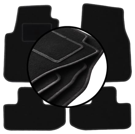 Complete set veloursmatten voor: Dodge Challenger III coupé (2008-)