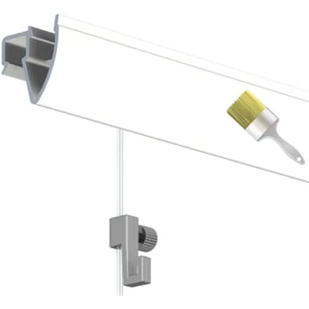 Duraline Phs Up Rail Compleet Wit Primer 200cm