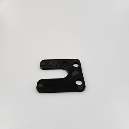 Uitvulplaatjes 3mm met sleuf Zwart x 250 stuks (PITOR®)