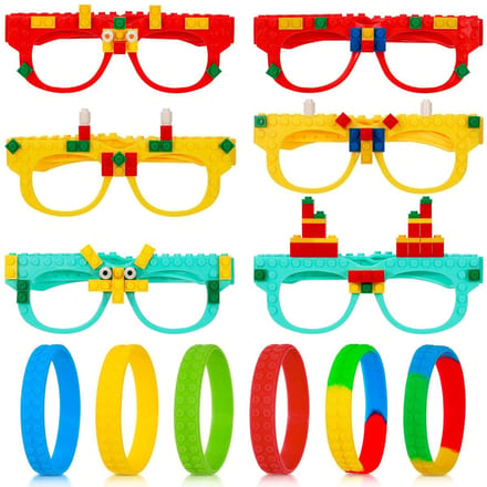 Vt Goods - Glazen en Bouwstenen Armbanden Set - Creatieve Spelletjes
