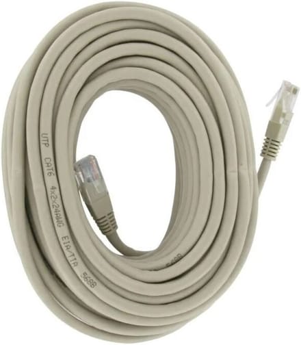 Verbindingssnoer - CAT6 UTP grijs - 15m