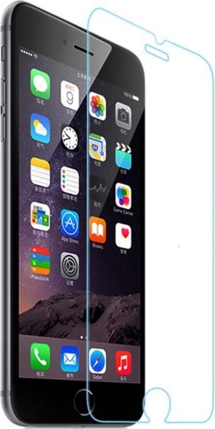 Tempered glass screenprotector voor iPhone 7 / iPhone 8 PLUS - mat