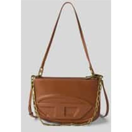 Shoulderbag met logodetail