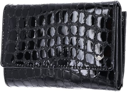 Golden Head Leren portemonnee Cayenne RFID Protect Damenbörse 2829 Schwarz zwart