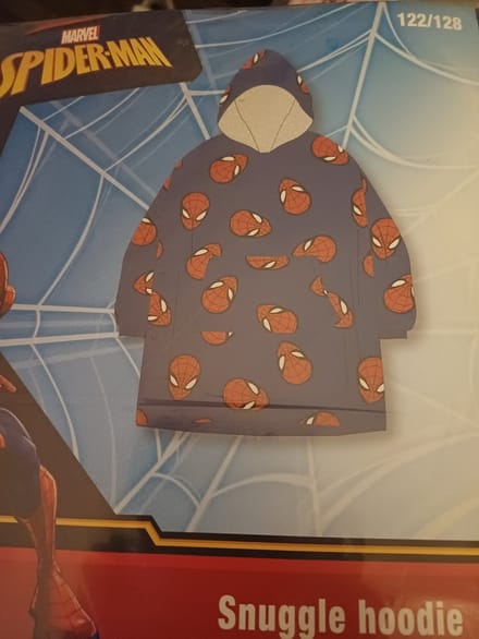 spiderman snuggle hoodie maat122/128