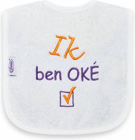 Tekstslabber Ik ben Oké ik ben oke