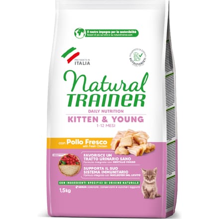 1,5kg Kitten Trainer Natuurlijk droogvoer voor kittens