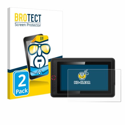 BROTECT - Screenprotector voor XP-Pen Artist 12 Pro - Folie Beschermfolie transparant 2 Stuks