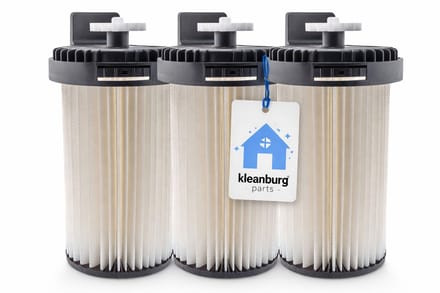 Kleanburg® 3 x Filter voor Miele Blizzard CX1 - Duurzaam Alternatief - Perfecte Pasvorm