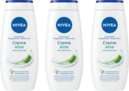 Nivea® | 3 x 250 ml Aloe Vera Creme douchegel |