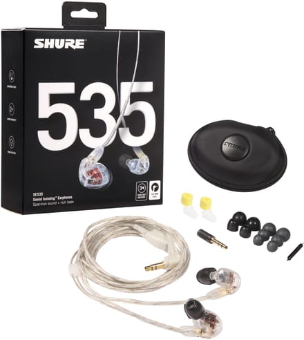 Shure SE535 Headset In-ear Transparant