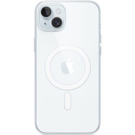Clearcase MagSafe voor de Apple iPhone 15 Plus - Transparent