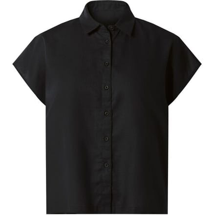 ESMARA Linnen dames blouse (Zwart, M (40/42))