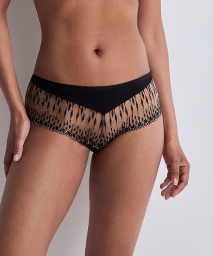 Aubade Voodoo Kiss Shorty 3D70 Millenium Black - maat 36