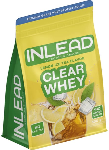 Inlead Clear Whey (500g) Lemon Ice Tea - Eiwitten - Helder eiwit