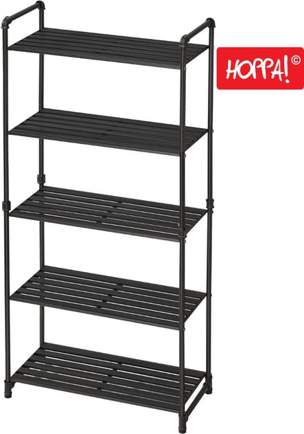 Hoppa! Opbergrek - Zwart - 64x30x130 (BxDxH)