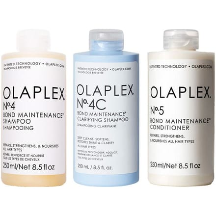 Beschadigd haar pakket Olaplex No.4 + 4C + 5