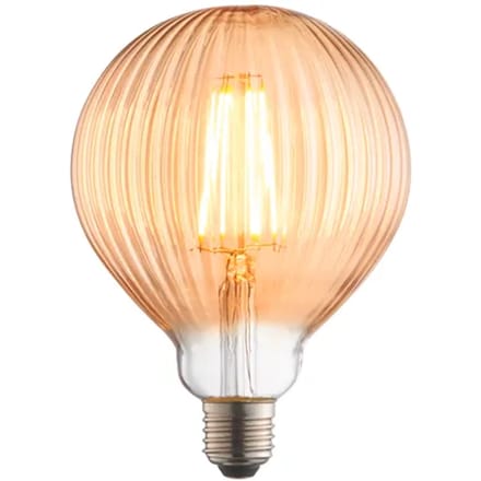 Brilliant Ledfilamentlamp Globe - D12,5cm - Warm Wit - E27 - 4w