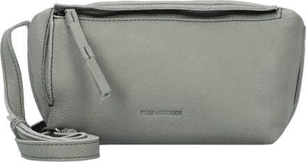 FREDsBRUDER Leren Schoudertas Leia Crossbag Icy Sage Grijs