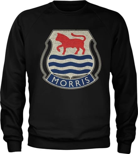 Morris Vintage-logo-sweatshirt, zwart