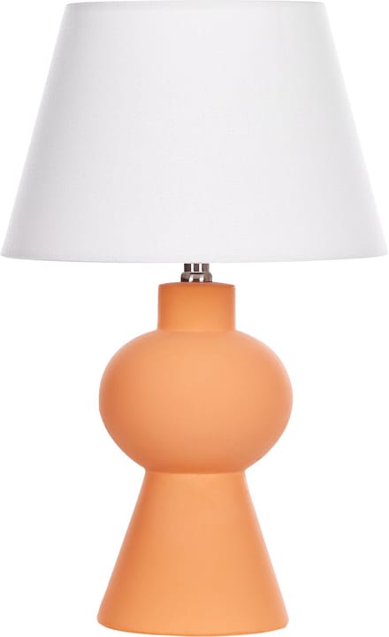 FABILOS - Tafellamp - Oranje - Keramiek