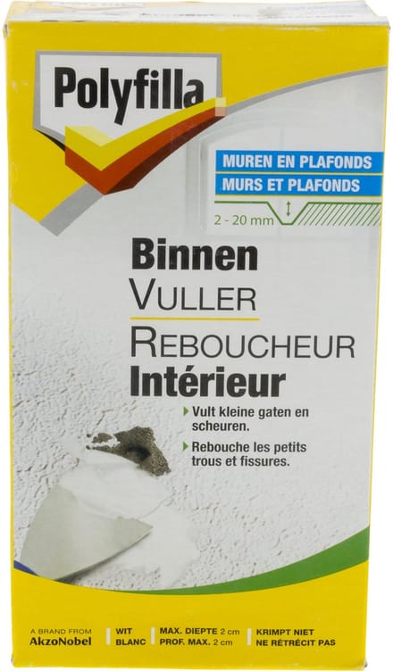 Polyfilla Binnenvuller (Poeder) 500 G