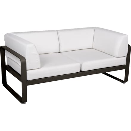 Fermob BELLEVIE club sofa 2 zits - E3 Tonka - 81 witgrijs