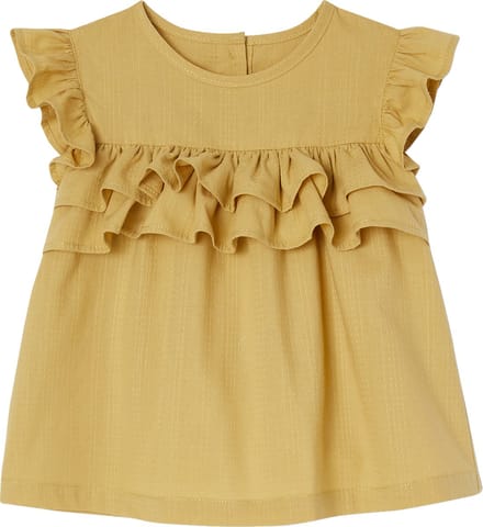 Vertbaudet Babyblouse met ruches