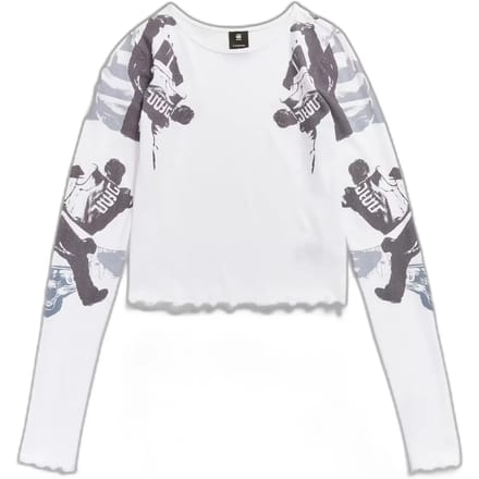 Dames-T-shirt met lange mouwen G-Star