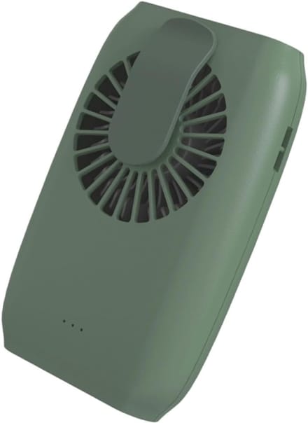 VHV - Handventilator - USB oplaadbare mini ventilator - USB oplaadbaar - met LED - voor bureau, reis, tas, camping