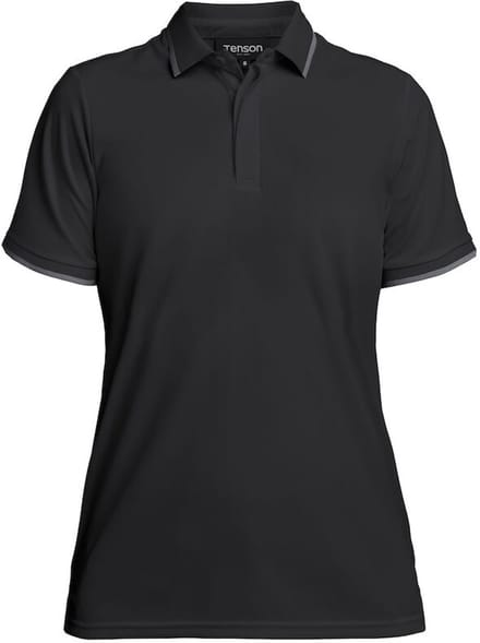 Tenson TXlite Q-Dry Polo 465018078 - Zwart - M