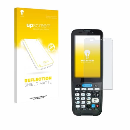 upscreen - Screenprotector voor Unitech HT330 - Folie Beschermfolie anti glare matte