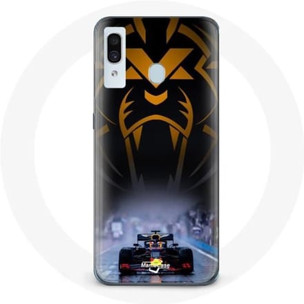 Coque - Formule 1 - Samsung Galaxy A40 - Sebastian Vettel - Souple - Noir noir