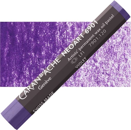 Caran d'Ache Neoart Permanent Wax Oliepastel - Violet (120)