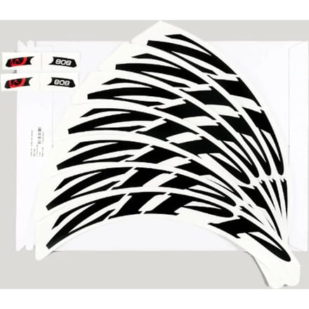 Zipp Decal Rim 808/disc Sticker Wit,Zwart