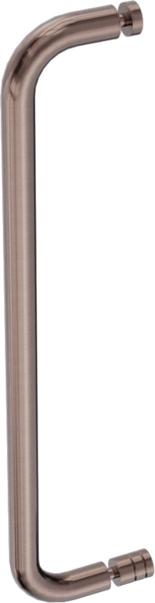 Owen & Finch Glasbeslag D Vormig Handvat Brushed Satin Bronze PVD