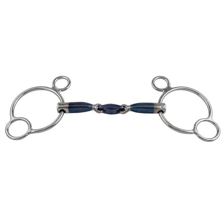 Trust Sweet Iron-2,5 ring-eliptical-16mm   Dubbel gebroken
