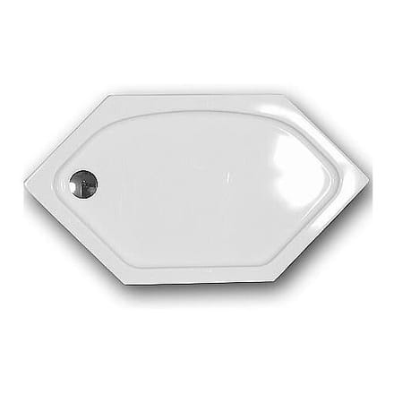 Caribia hexagon shower Marina 100 x 100 cm