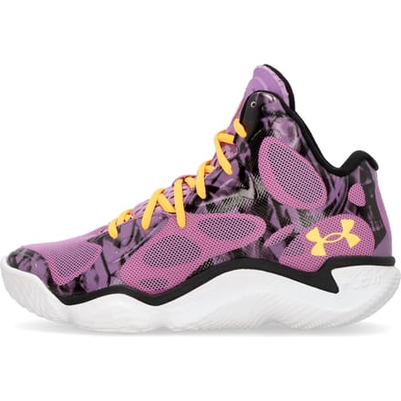 Curry Spawn basketbalschoen voor heren Flotro Vodoo Provence paars