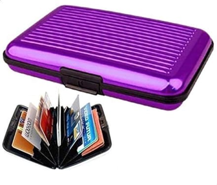 Go Go Gadget - Pasjeshouder - Kaarthouder - Creditcardhouder - Portemonnee - Aluminium - Paars