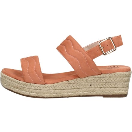Sub55 - Sandalen Touwzool Koraal rood 36