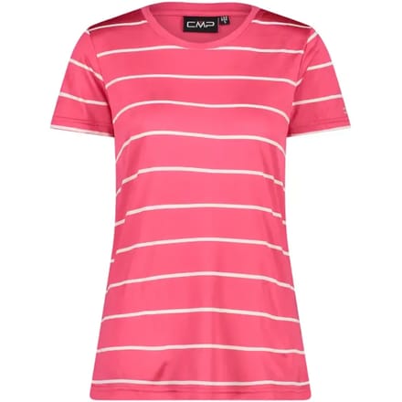 Gestreept T-shirt met ronde hals voor dames CMP