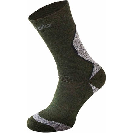 Comodo - Thermische wandelsokken van merinowol - Khaki Green