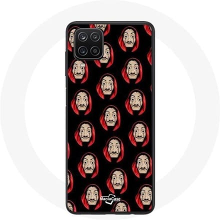 Coque - La Casa De Papel - Samsung Galaxy A12 - Souple - Noir - Mixte