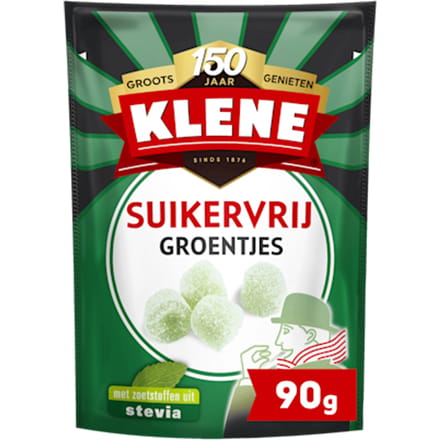 Klene Groentjes - eucalyptussmaak - suikervrij  - 90g
